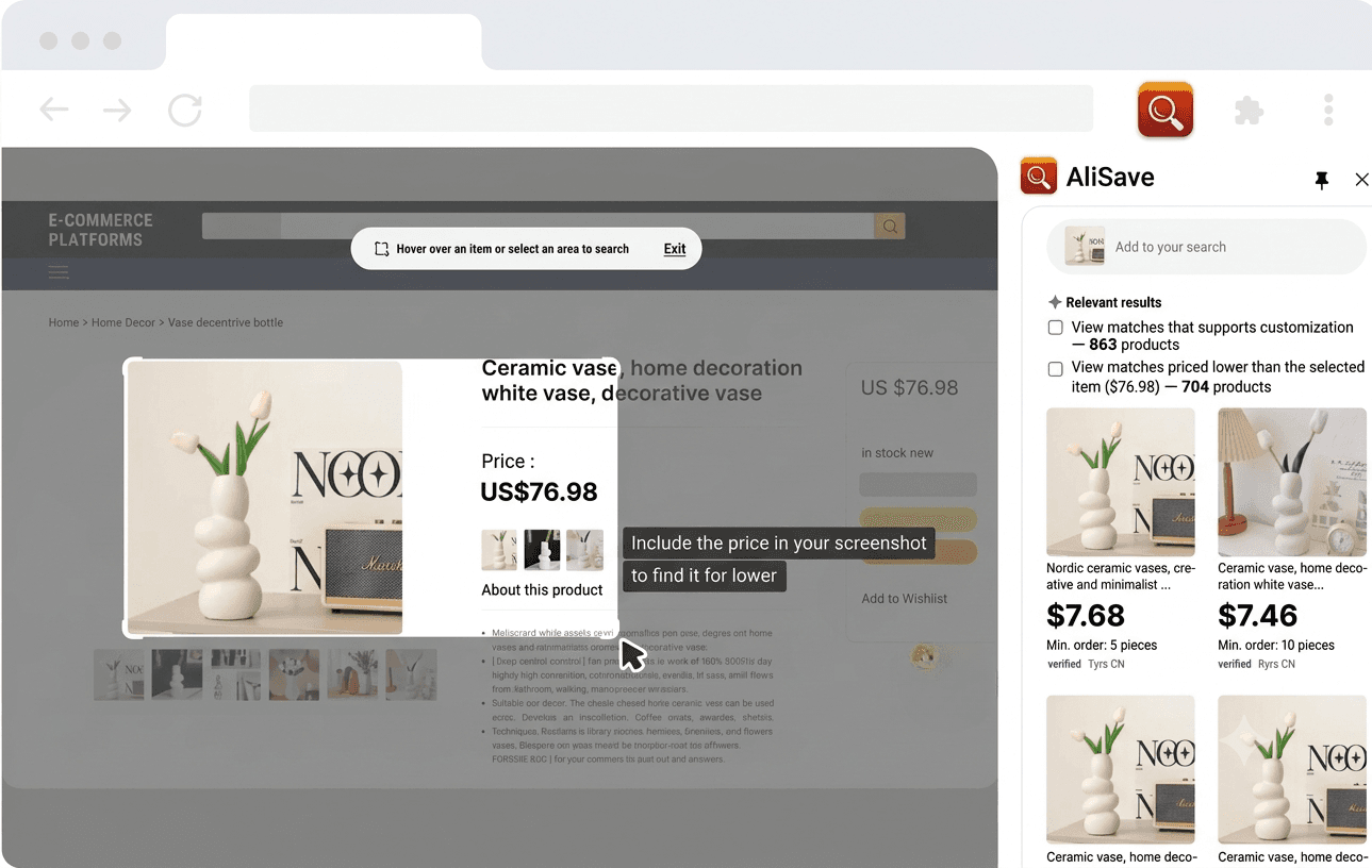 Price comparison step